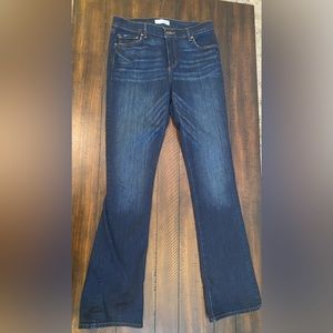 Loft modern bootcut jeans in size 8